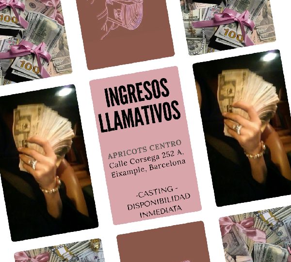 ALTOS INGRESOS CERTIFICADOS EN BARCELONA