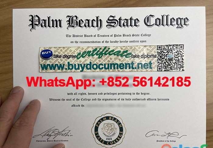APPLY FOR A PALM BEACH STATE COLLEGE DIPLOMA. EN ESPAÑA