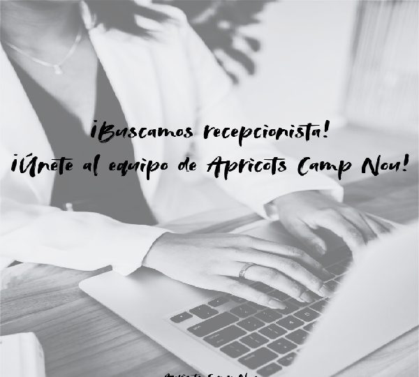 ¿BUSCAS TRABAJO COMO RECEPCIONISTA? TE ESTAMOS BUSCANDO EN BARCELONA