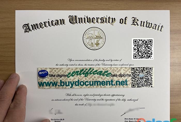BUY AMERICAN UNIVERSITY OF KUWAIT DIPLOMA EN ESPAÑA