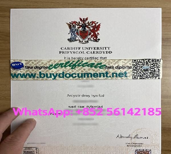 CARDIFF UNIVERSITY DIPLOMA FOR SALE EN ESPAÑA