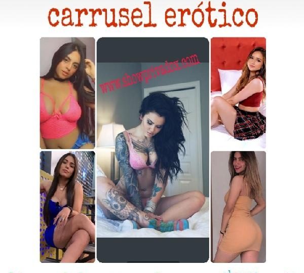 CARRUSEL EROTICO LLENO DE CHICAS SENSUALES EN ESPAÑA