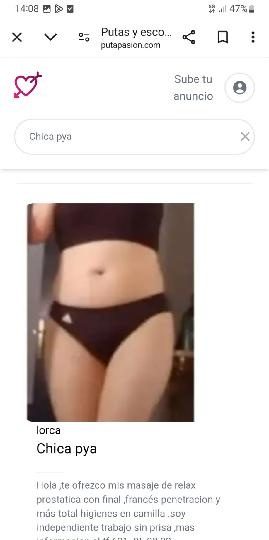 CHICA SENCILLA NATURAL EN LORCA