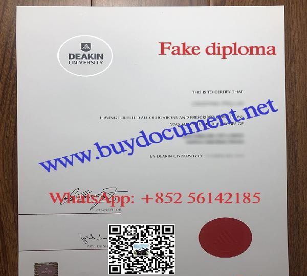 DEAKIN UNIVERSITY DIPLOMA FOR SALE EN ESPAÑA