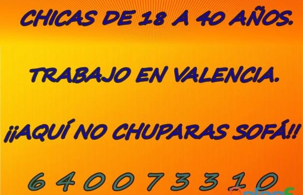 DOS PLAZA DISPONIBLES CON TURNO DE DIA EN VALENCIA