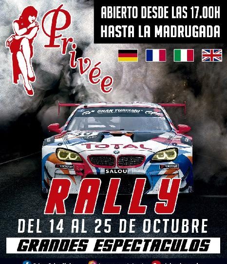 ESPECIAL RALLY EN CLUB PRIVÉE SALOU! 693303020 GRANDES ESPECTACULOS EN SALOU
