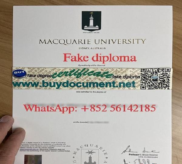 FAKE MACQUARIE UNIVERSITY DIPLOMA EN ESPAÑA