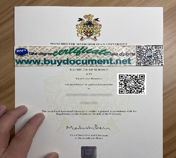 FAKE MANCHESTER METROPOLITAN UNIVERSITY DIPLOMA. MMU DIPLOMA. EN ESPAÑA