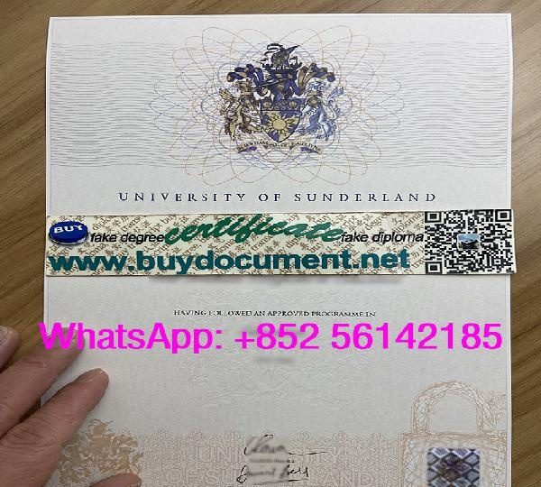 FAKE UNIVERSITY OF SUNDERLAND DIPLOMA EN ESPAÑA