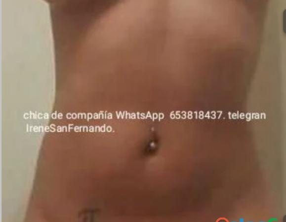 IRENE SAN FERNANDO CÁDIZ. CHICA DE COMPAÑÍA EN CÁDIZ