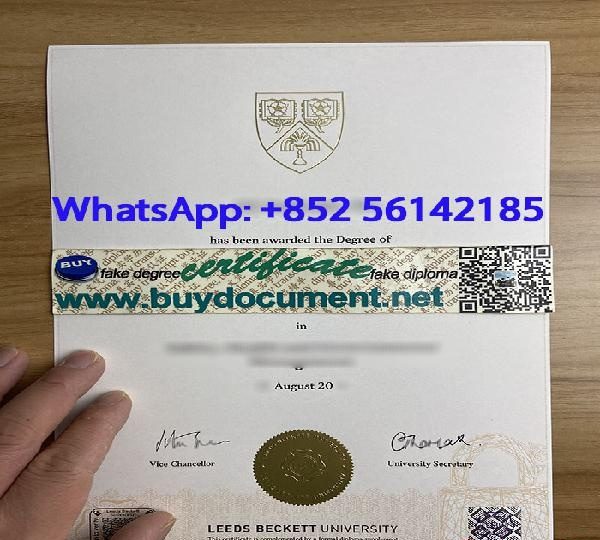 LEEDS BECKETT UNIVERSITY DIPLOMA FOR SALE. EN ESPAÑA