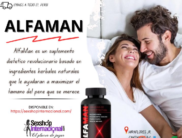 MEJORA TU POTENCIA Y RENDIMIENTO SEXUAL CON ALFAMAN EN ESPAÑA