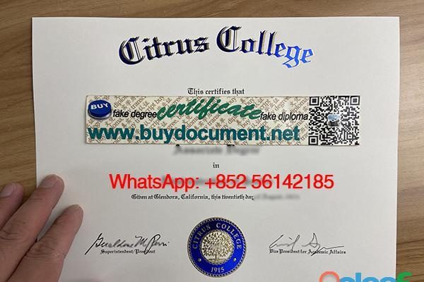 NEED A FAKE CITRUS COLLEGE DIPLOMA EN ESPAÑA
