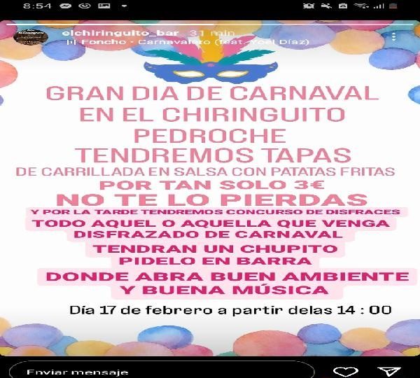 NOCHE DE SAN VALENTIN EN POZOBLANCO