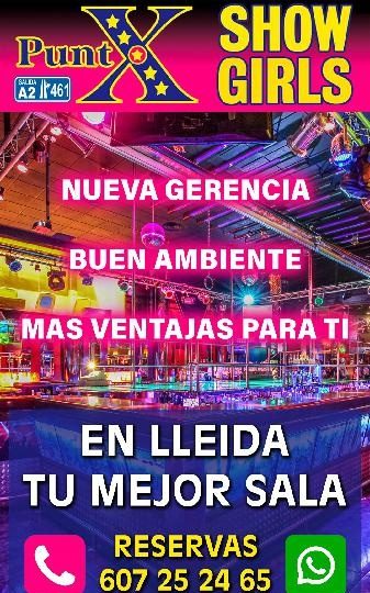 NUEVA GERENCIA EN CLUB PUNTX EN LERIDA LLEIDA 670265397 EN TORREFARRERA