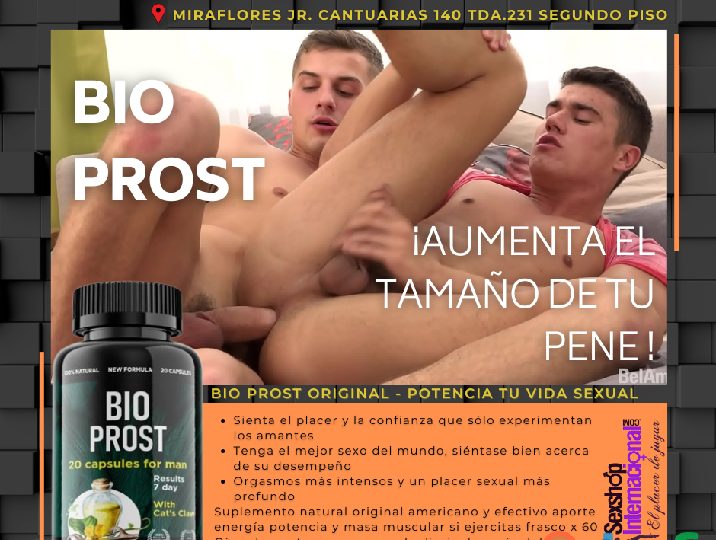 OPTEN UN PENE GRANDE Y GRUESO ERECCIONES FIRMES CON BIO PROST ORIGINAL EN ESPAÑA