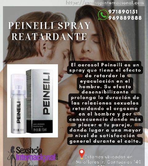 PEINEILI EL ESPRAY QUE SOLUCIONARA TUS PROBLES DE EYACULACION PRECOZ EN ESPAÑA