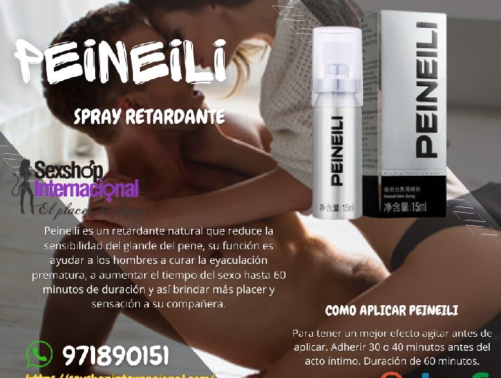 PEINEILI SPRAY RETARDANTE PARA LA EYACULACION PRECOZ EN ESPAÑA