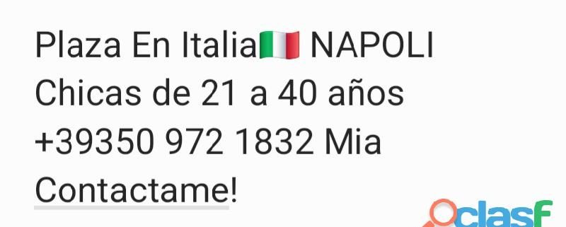 PLAZA ESCORT ITALIA EN ESPAÑA