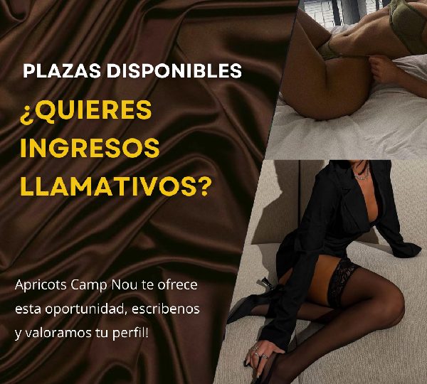 PLAZA PARA TURNO APRICOTS CAMP NOU EN BARCELONA