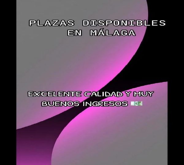 PLAZAS DISPONIBLES EN VÉLEZ MÁLAGA