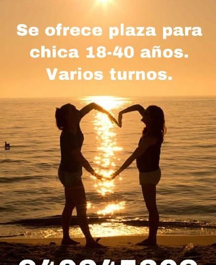 PLAZA,TURNO DE DIA,PRECISAMOS SCORTS. EN VALENCIA