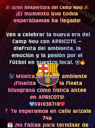 REABERTURA DE CAMP NOU! EN BARCELONA