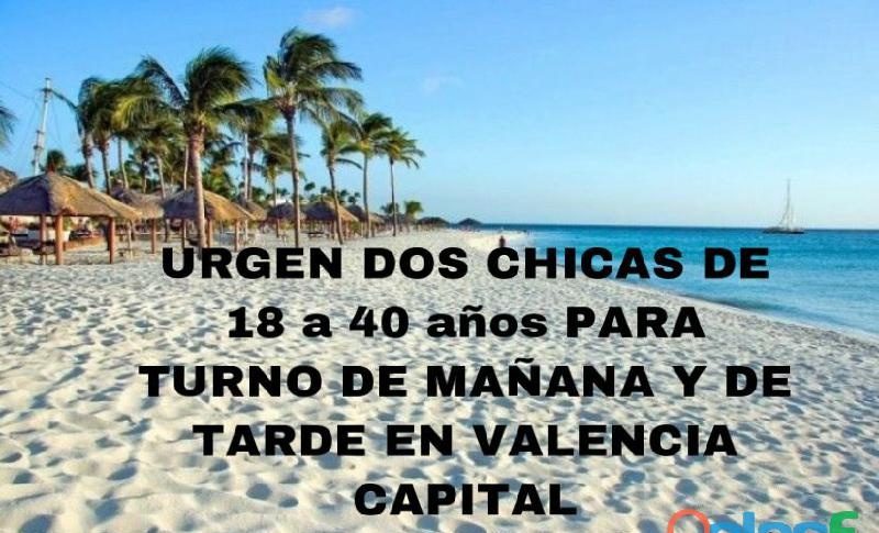 SCORTS ENTRE 18 40AÑOS,TURNO DE DIA SIN ALOJARSE,MUY BUEN AMBIENTE. EN VALENCIA