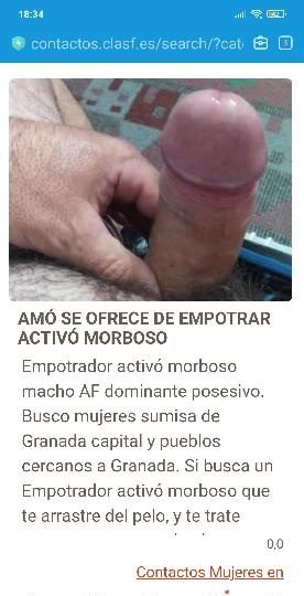 SOY PAREJA JOVEN LIBERAL . ESTARÍAS INTERESADO EN DEJARME LA FOLLAR SOY MADURO POLLUDO DE 52 AÑOS. EN GRANADA