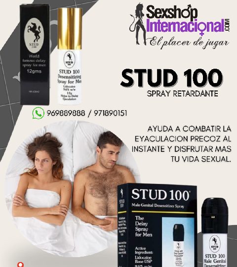 SPRAY STUD 100 COMBATE LA EYACULACION PRECOZ Y DISFRUTE MAS EN ESPAÑA