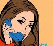 TELEFONISTA SERÍA Y CONFIABLE EN ESPAÑA