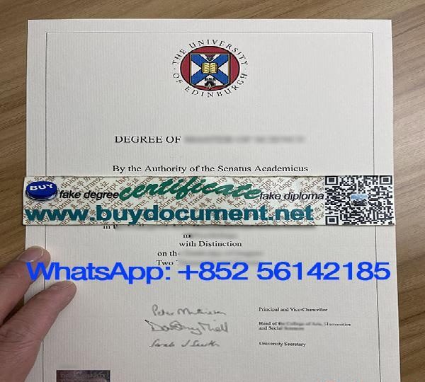 UNIVERSITY OF EDINBURGH DIPLOMA FOR SALE EN ESPAÑA