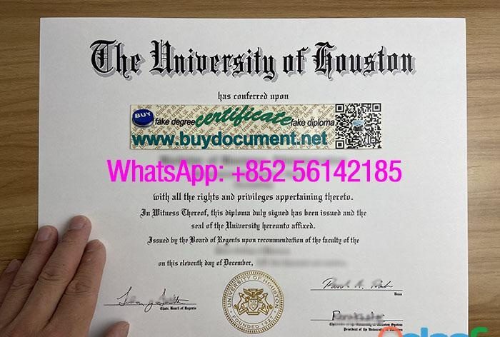 UNIVERSITY OF HOUSTON DIPLOMA FOR SALE EN ESPAÑA