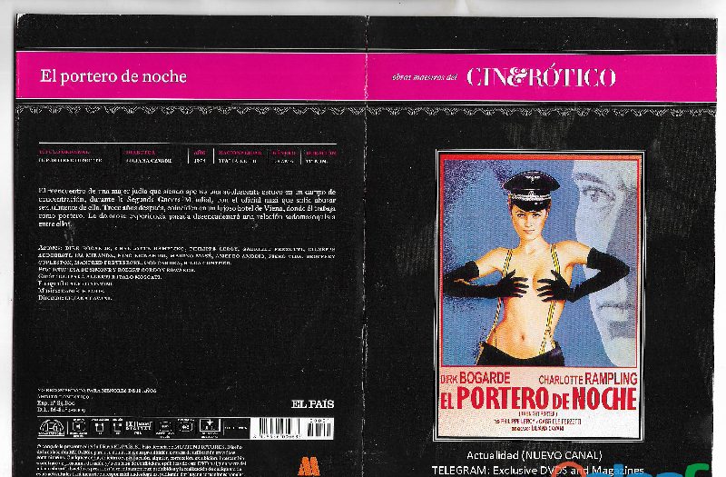 #VENDO #+18 EL PORTERO DE NOCHE. PELICULA DVD ADULTOS CINE EROTICO. (ADULT DVD RATED X) EN ESPAÑA EN ESPAÑA