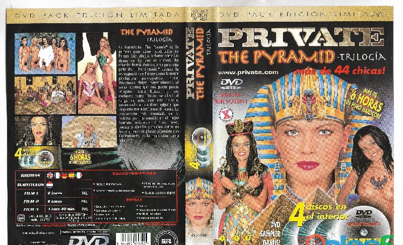 #VENDO #+18 THE PYRAMID (TRILOGIA 4 DISCOS) PRIVATE. #VENDO PELÍCULA DVD ADULTOS +18 (ADULT DVD RATE EN ESPAÑA