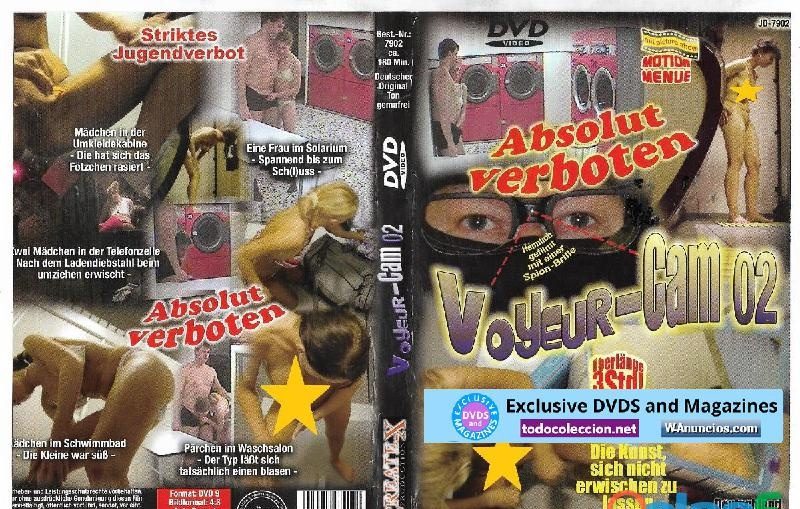 VOYEUR CAM 02. CREATEX. PELICULA DVD ADULTOS + 18 (ADULT DVD RATED XXX) (GÜFA) (LOW COST) EN MADRID